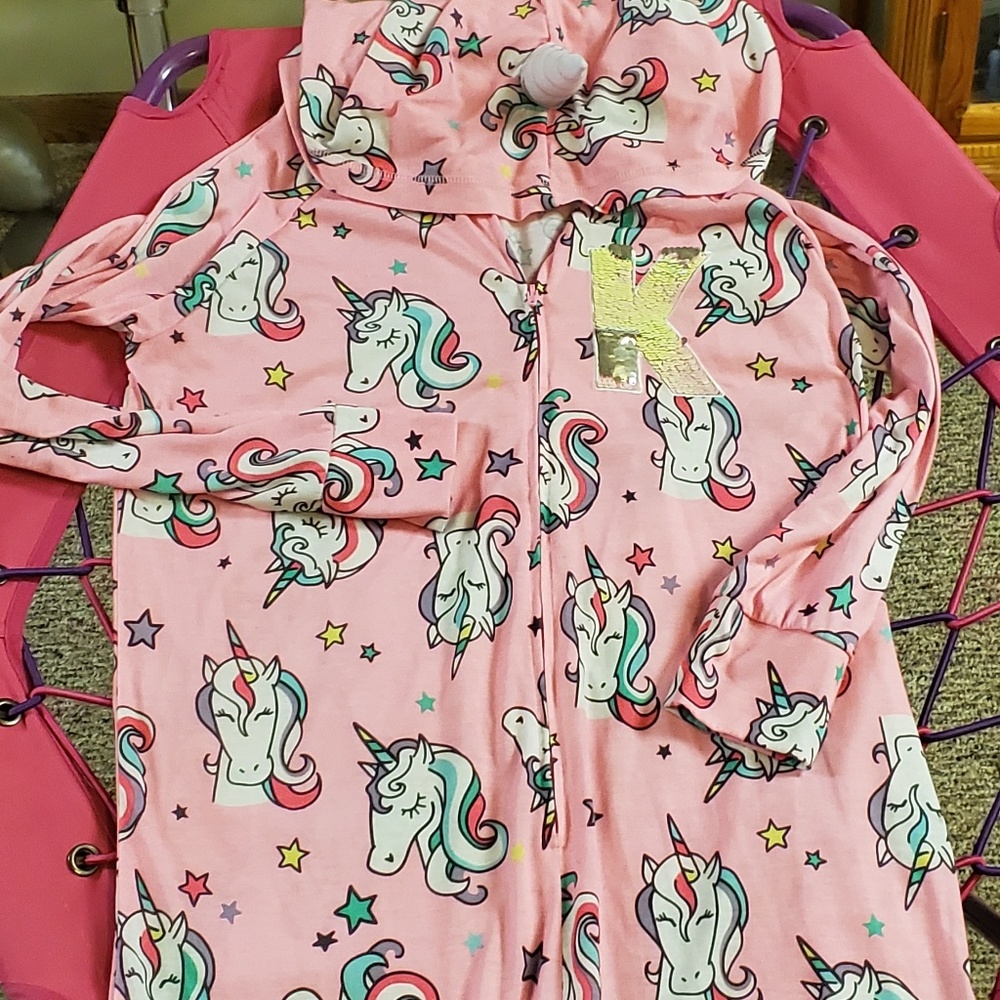 Brand New Justice unicorn pjs size 18/20